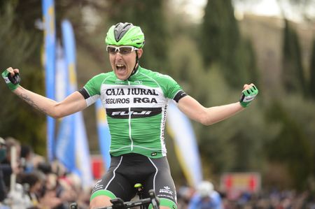 Angel Madrazo Ruiz Caja Rural-Seguros RGA) wins stage 4