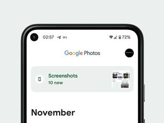 Google Photos Shortcut For Screenshots Folder