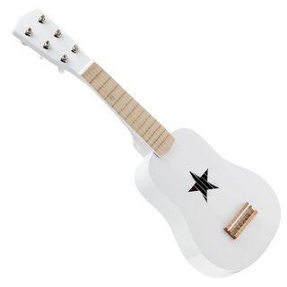 white guitar for children by scandiborn