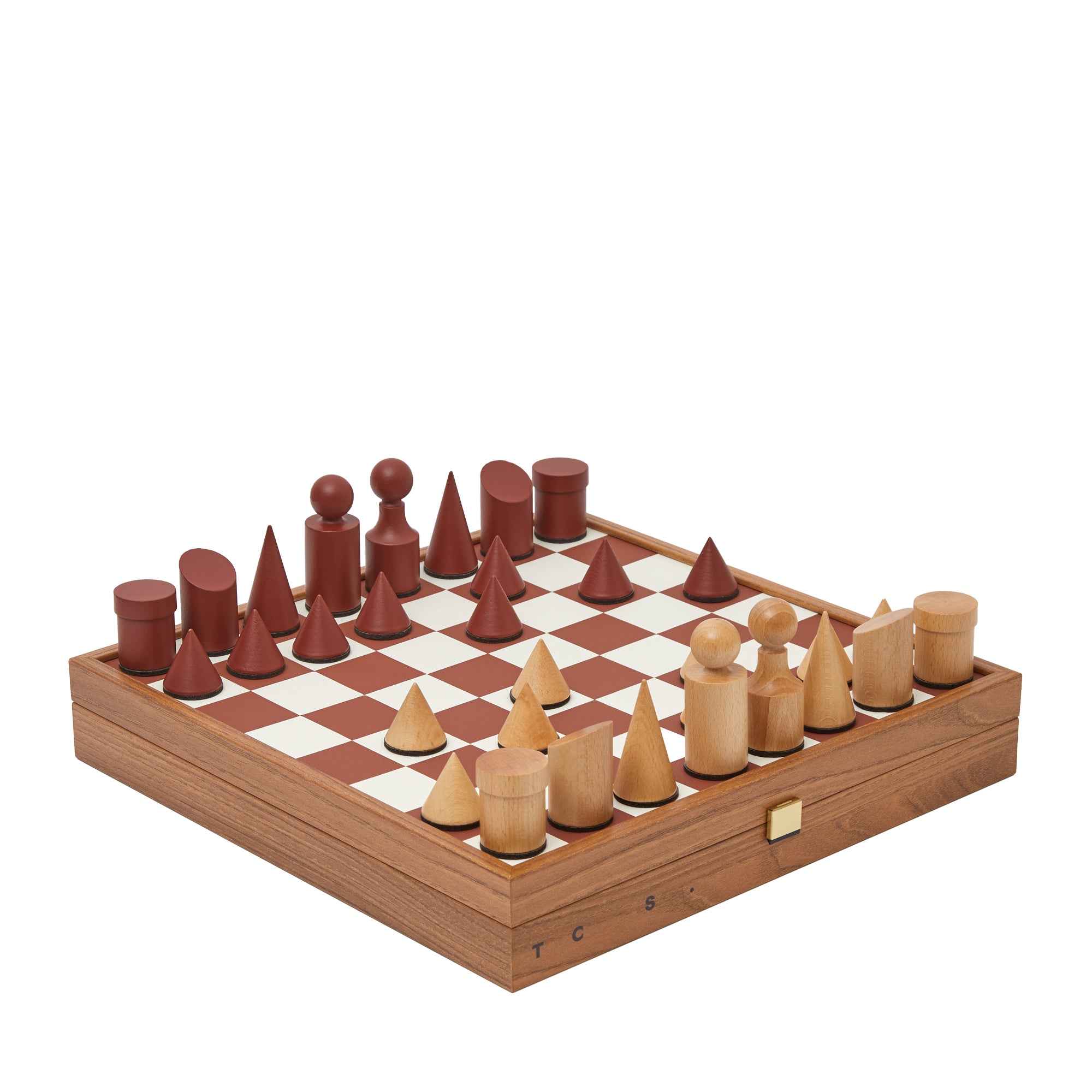 Milos Chess Set Terracotta