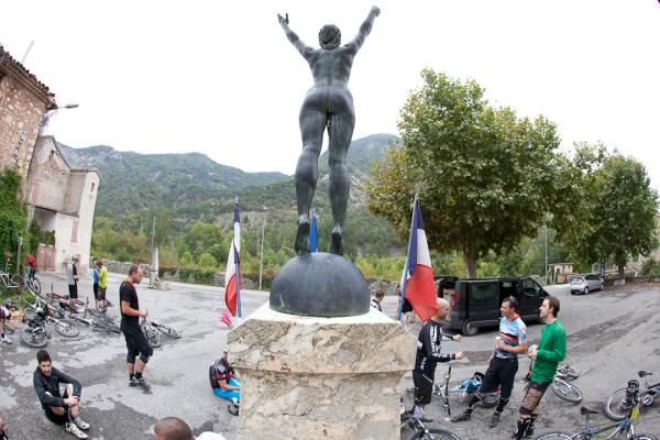 You never know what you'll see in the Trans Provence