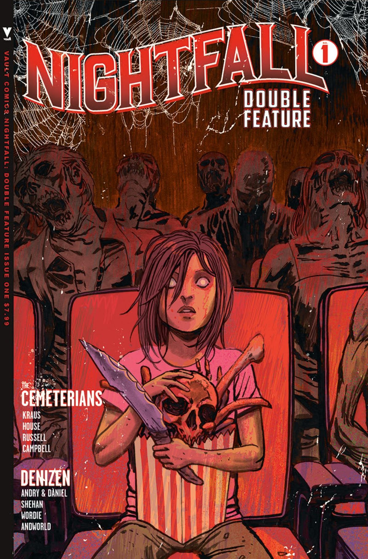 Nightfall: Double Feature #1 cover by Joshua Hixson