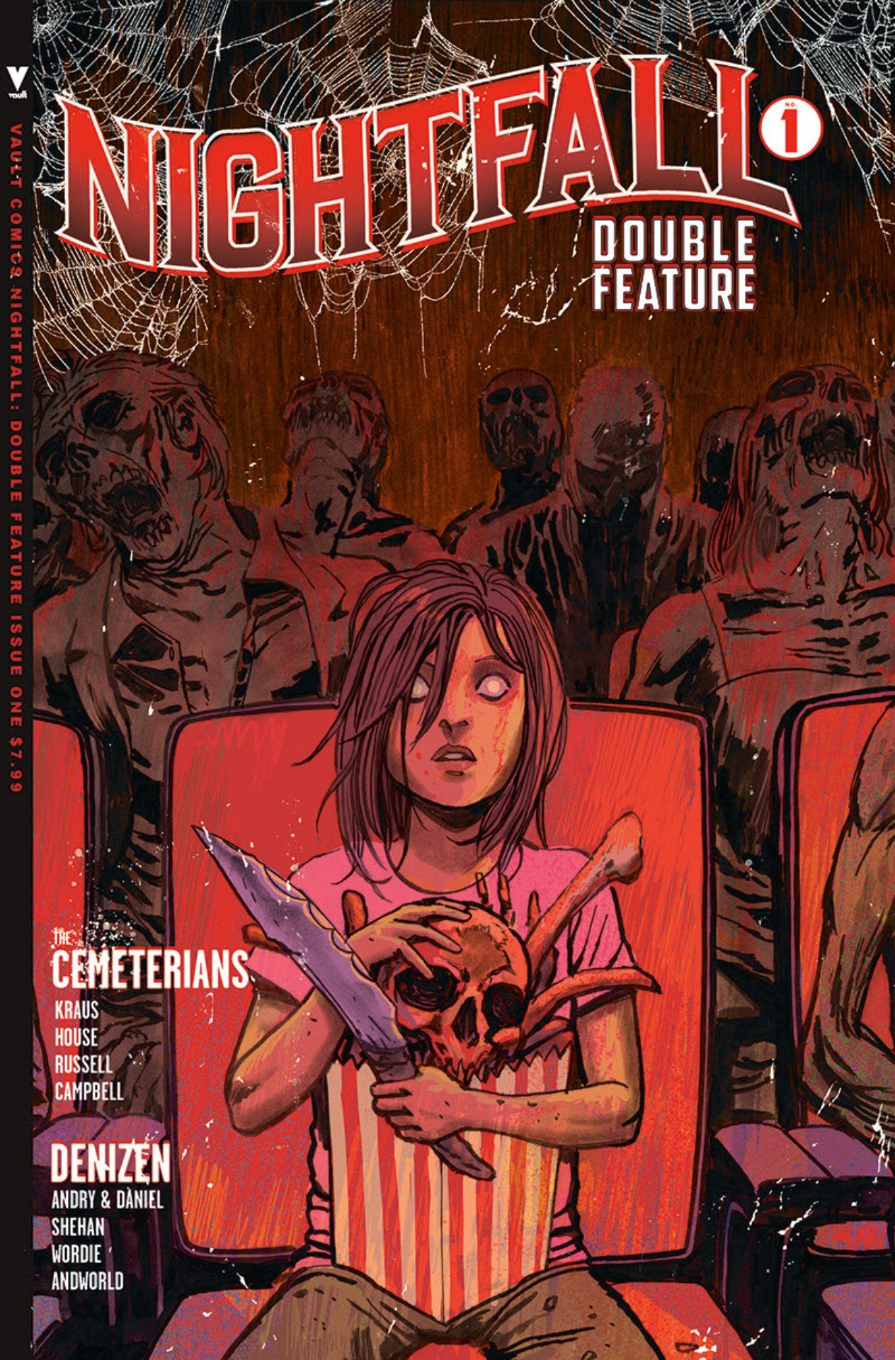 Nightfall: Double Feature #1 cover by Joshua Hixson