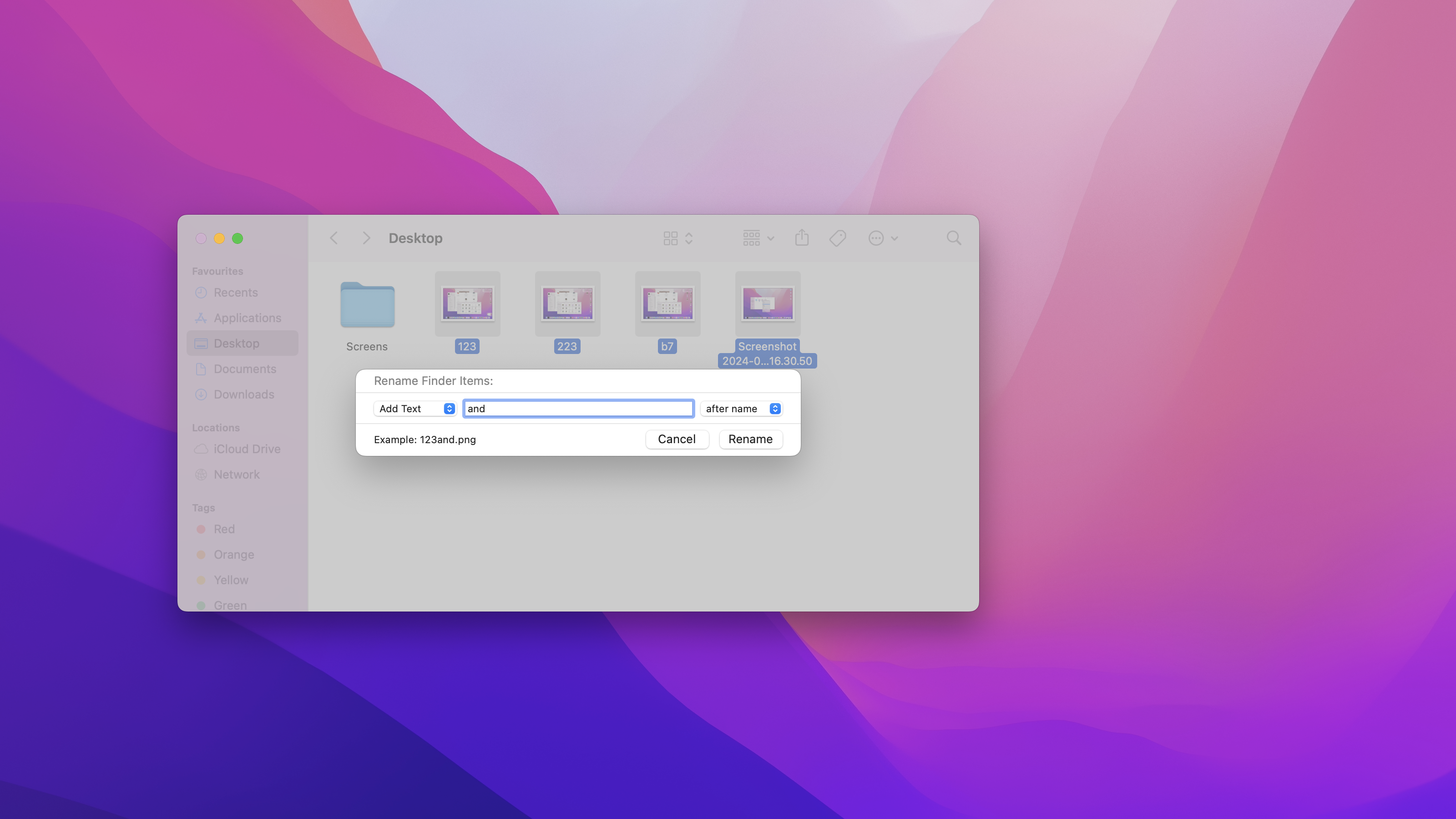 Как переименовать несколько файлов одновременно на Mac