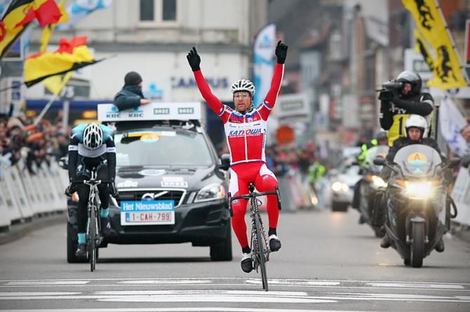 Luca Paolini (Katusha) triumphs