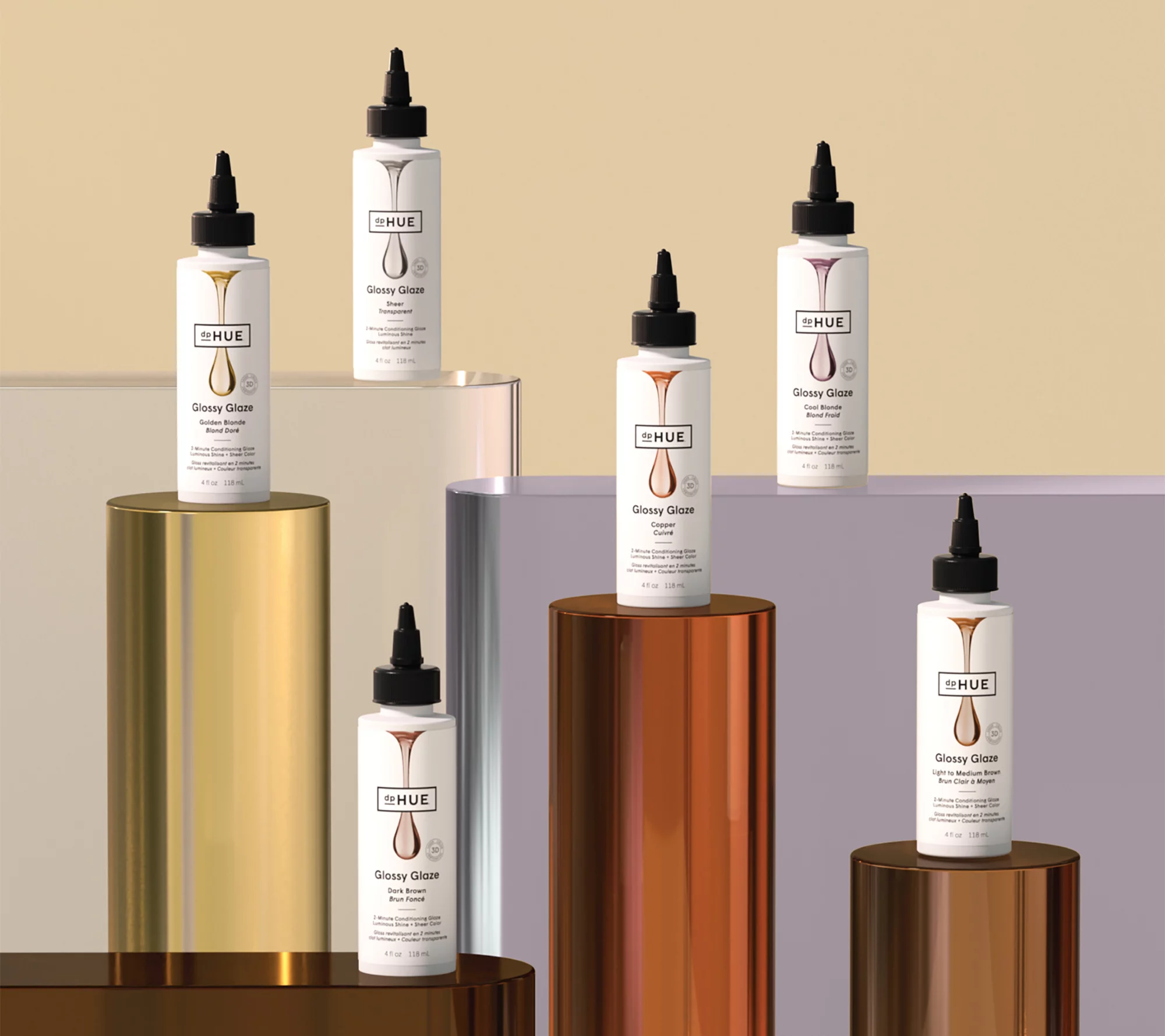 Dphue Glossy Glaze Conditioning Glaze for Luminous Shine