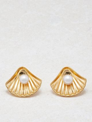 Kochyli Pearl & Gold-Vermeil Earrings