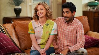 Jayma Mays and Adhir Kalyan in United States of Al