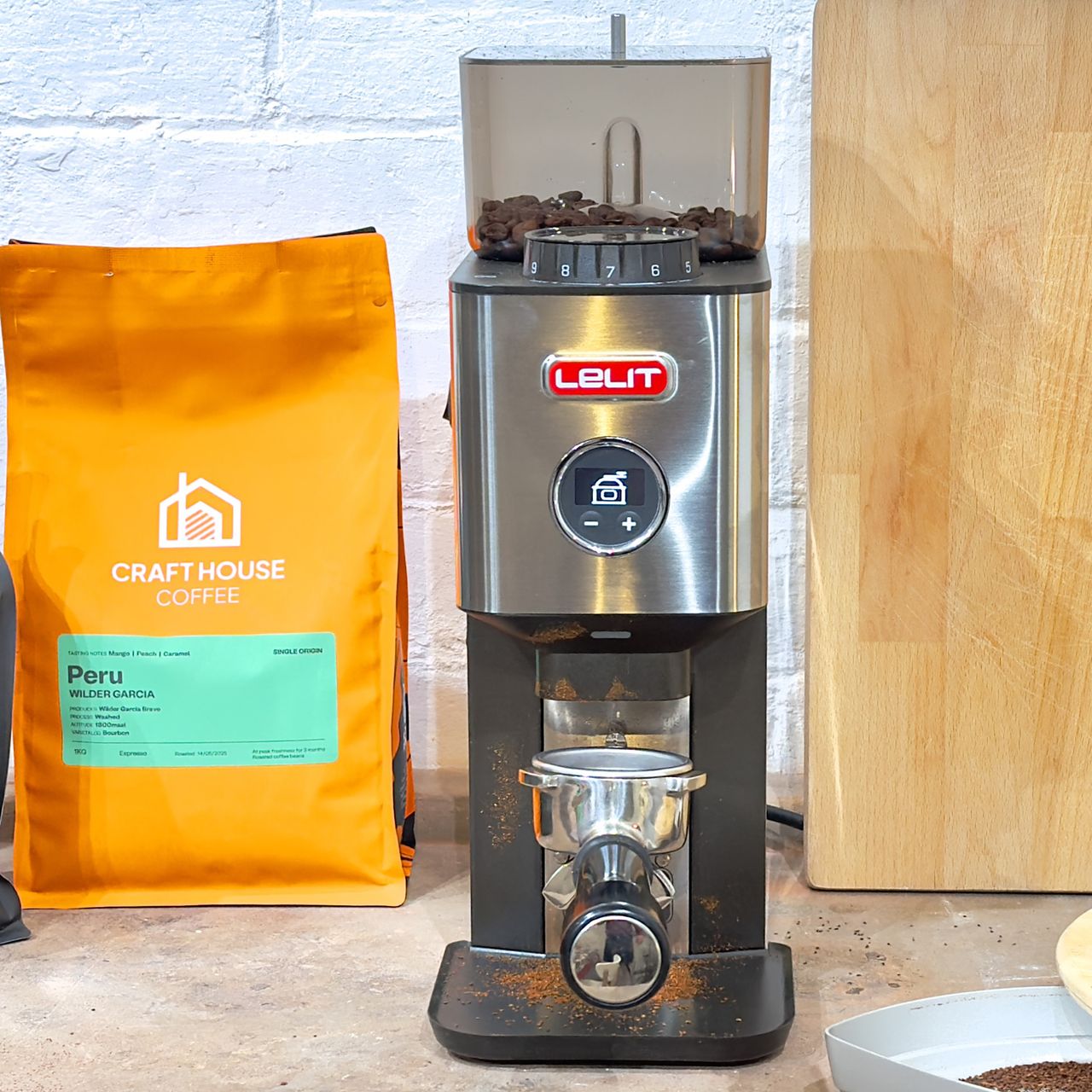 The best coffee grinders being tested at home