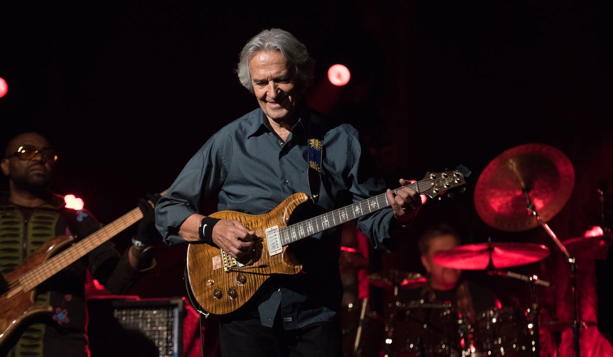 John McLaughlin performs live in Seattle in 2017