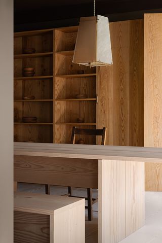 Dinesen Country Home in crafted timber interiors and neutral colours in the danish countryside