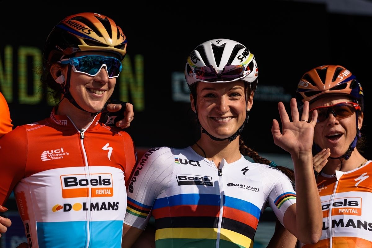 Lizzie Armitstead was relaxed pre-race