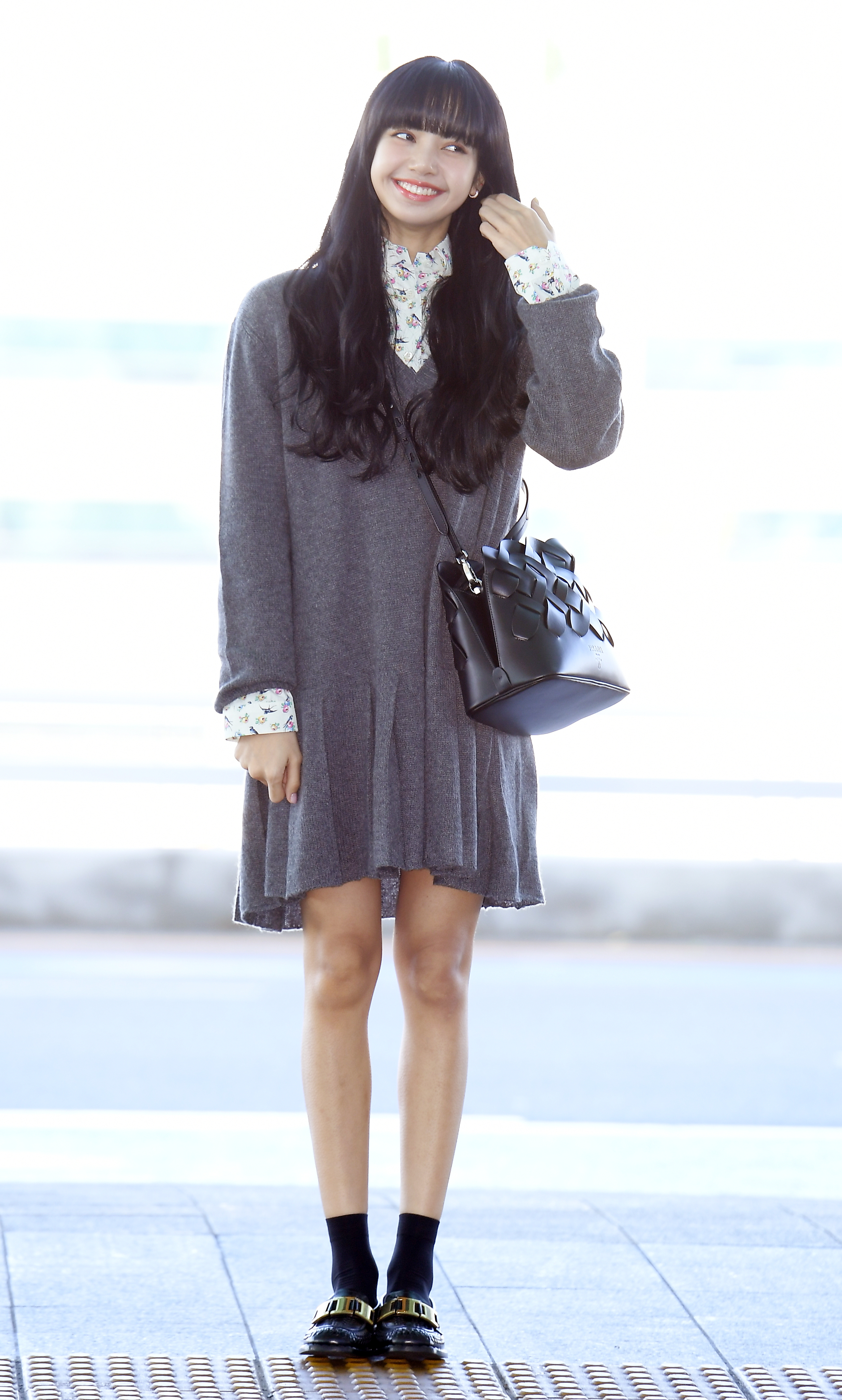 Lisa of BLACKPINK is seen upon departing at Incheon International Airport on February 18, 2020 in Incheon, South Korea. (Photo by The Chosunilbo JNS/Imazins via Getty Images)