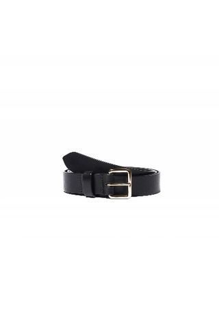 Yoyo Belt in Black With Gold Buckle — Exclusive