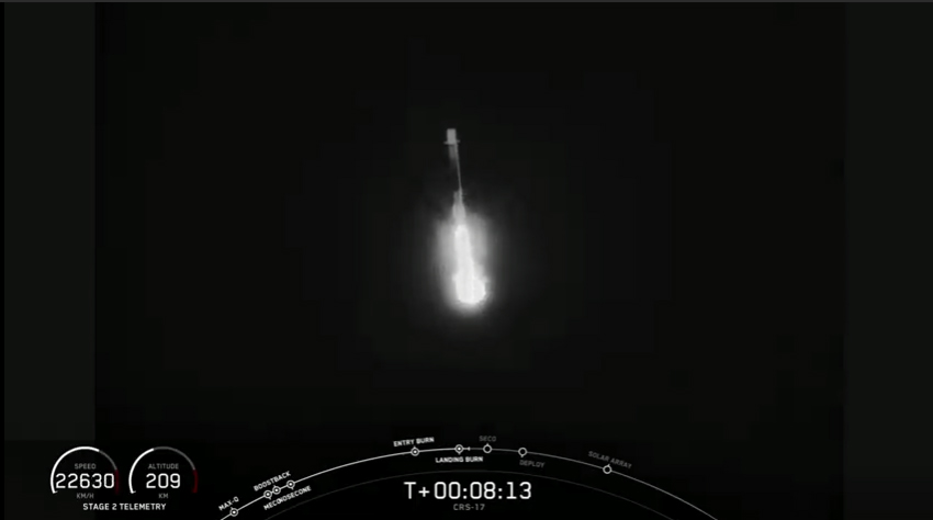 SpaceX Dragon Launches NASA Cargo to Space Station, Aces Predawn Rocket ...