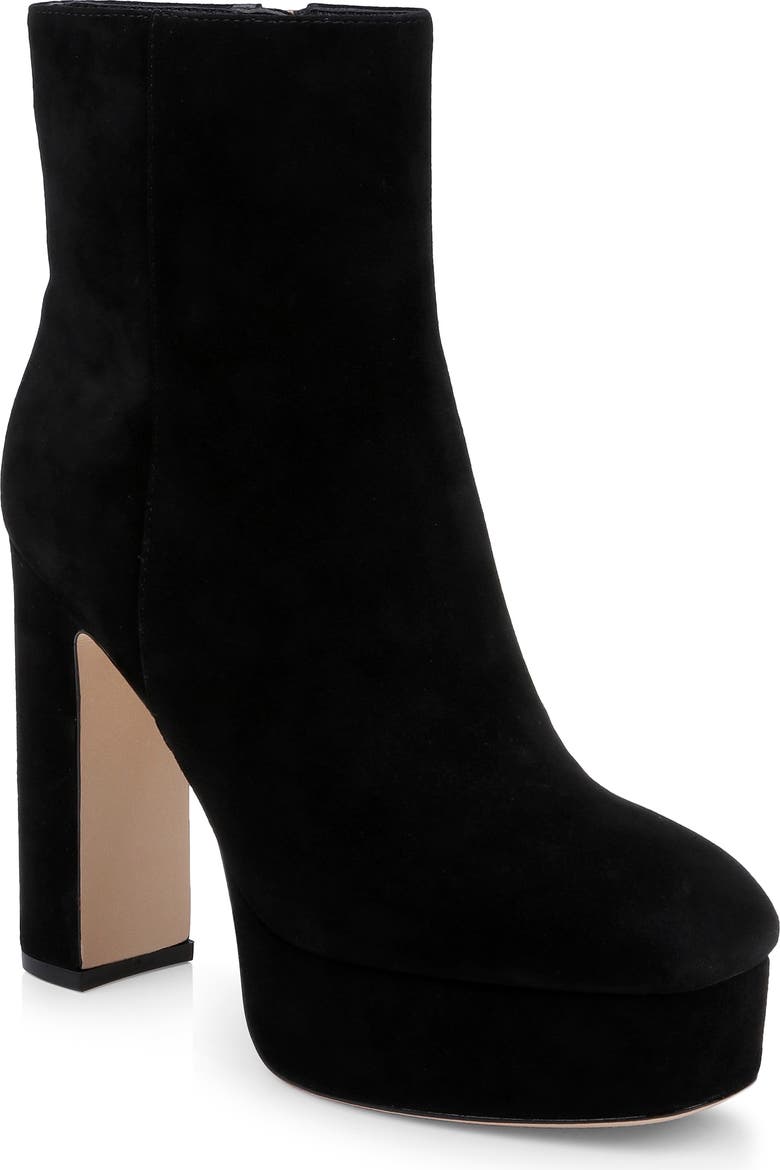 Soho Leather Platform Bootie