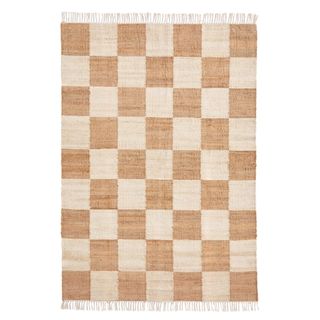 Ionisa Checkerboard 78% Jute Rug