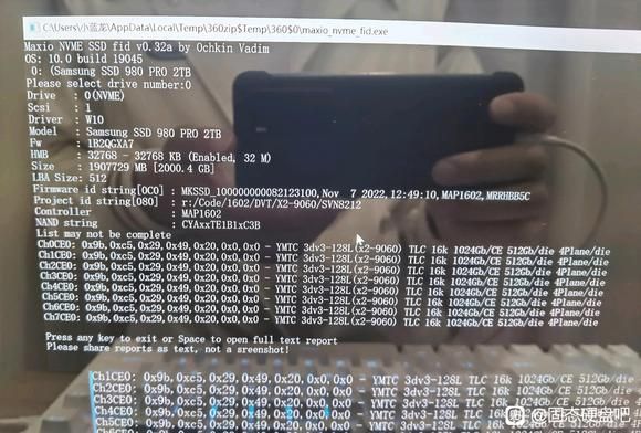 Fake Samsung 980 Pro