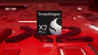 A generic promotional image for the Qualcomm Snapdragon X2 Plus processor