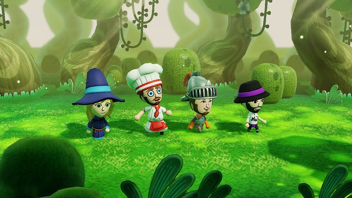 Miitopia Miis Traveling