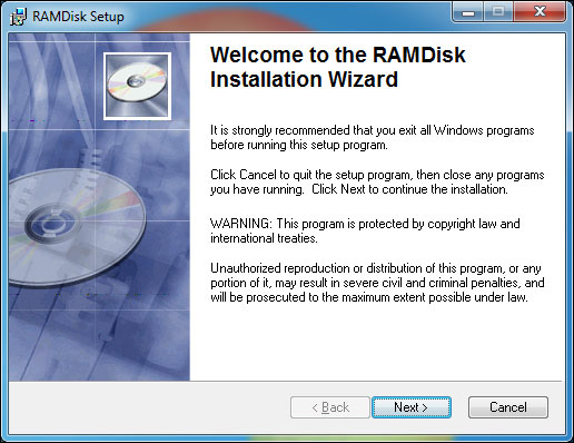 RamDisk Install