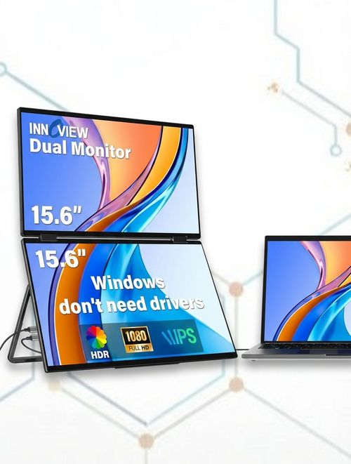 Dual Portable Monitor 15.6" FHD 