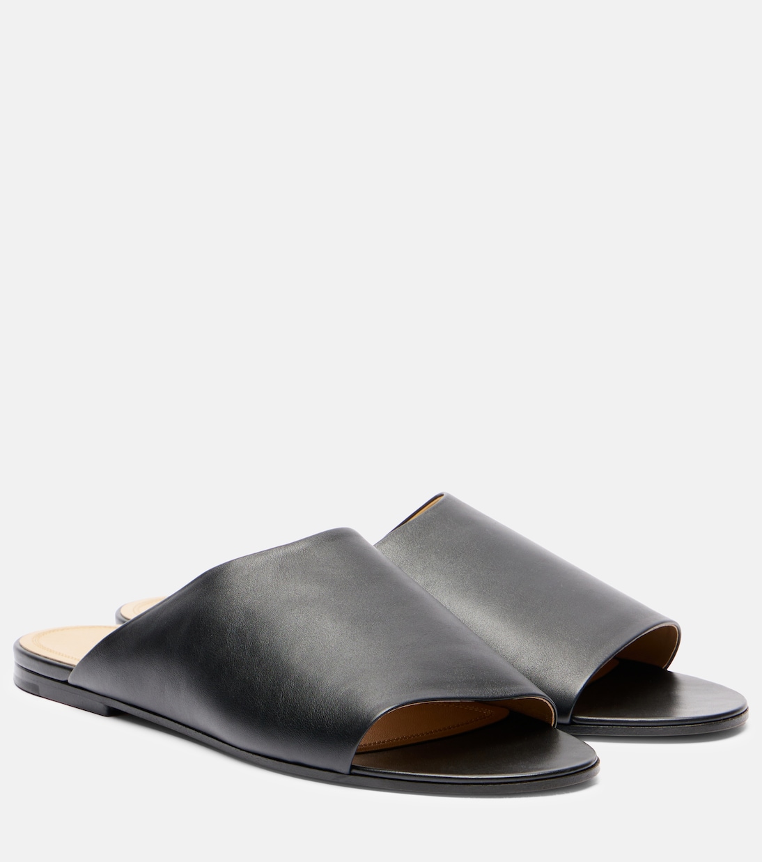 Signum Leather Slides