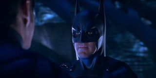 Chris O'Donnell and George Clooney in Batman & Robin