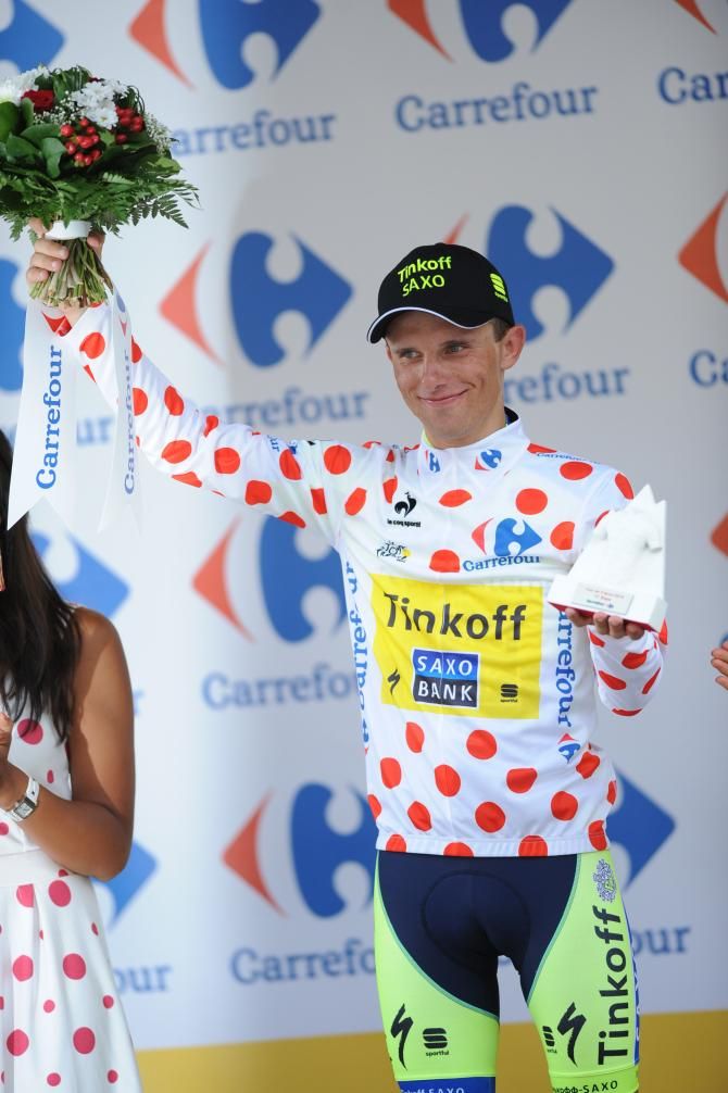 Rafal Majka (Tinkoff-Saxo) will take home polka dots if he makes it to Paris
