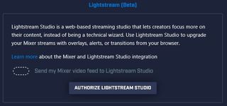 Lightstream Studio Permission