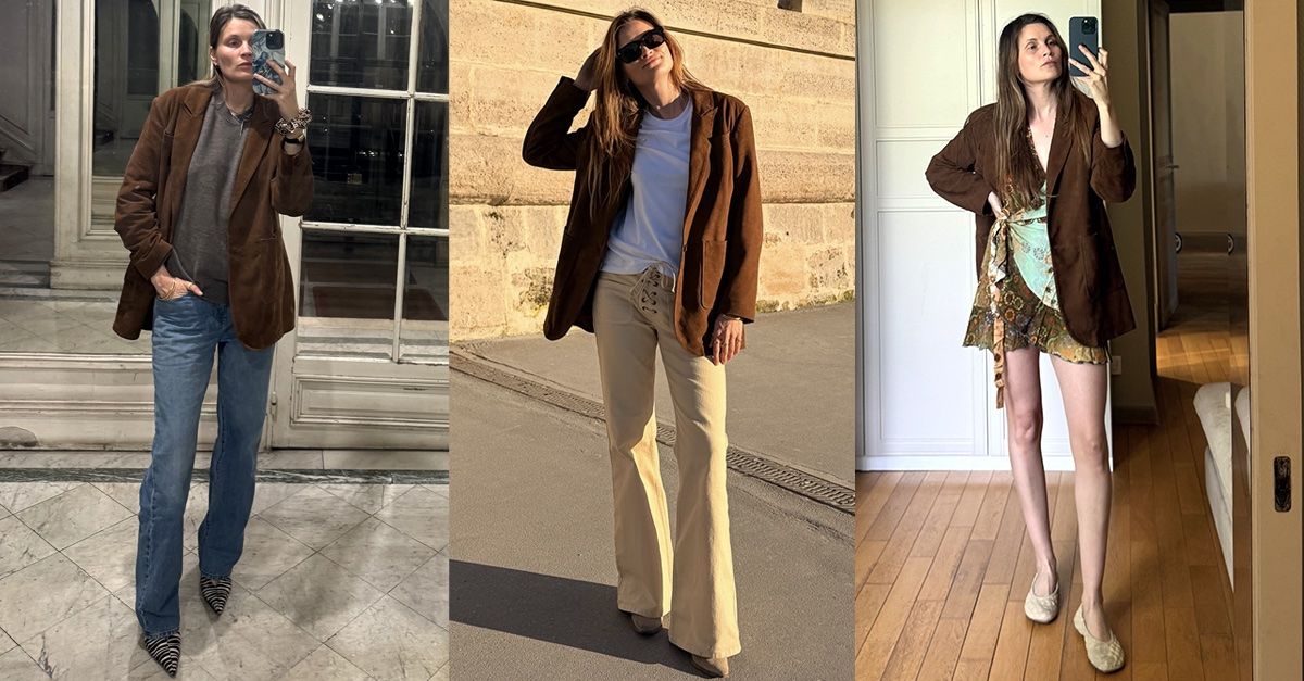 I’ve Been Wearing the Same Leather Blazer for a Month —Here’s How I Style It