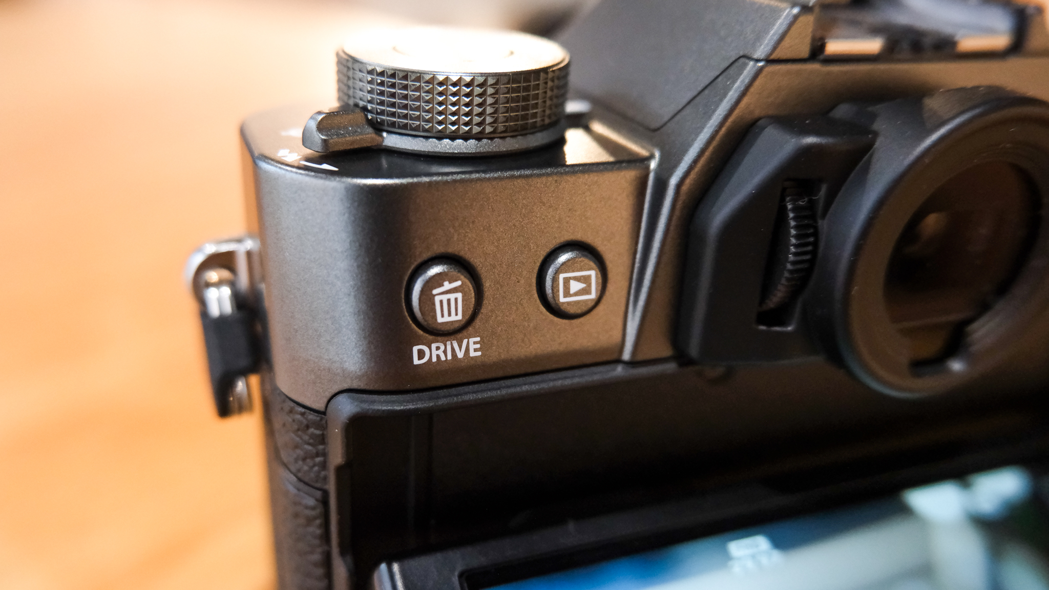 A charcoal Fujifilm X-T30 III mirrorless camera