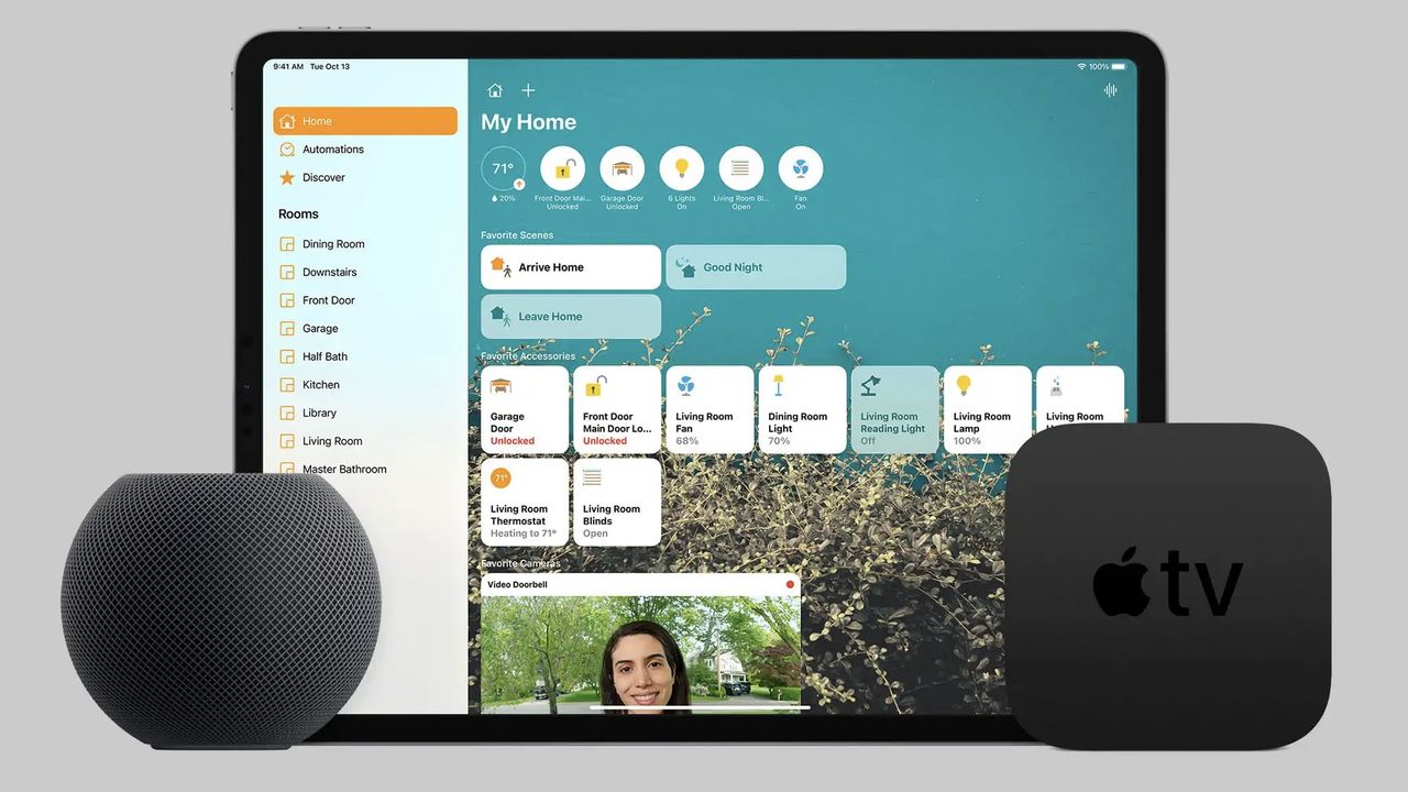 Apple smart home hub