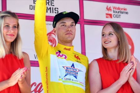 Race leader Loic Vliegen (Wanty-Gobert)