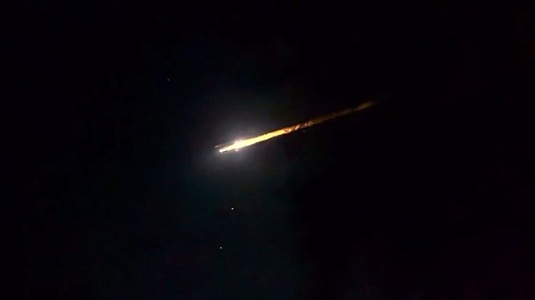 Eerie 'fireball' seen over Australia was actually a Russian rocket in ...