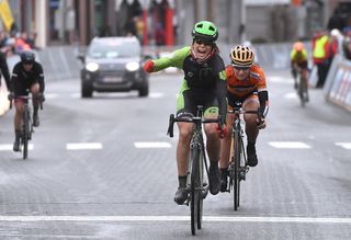 Sheyla Gutierrez (Cylance Pro Cycling) wins Le Samyn