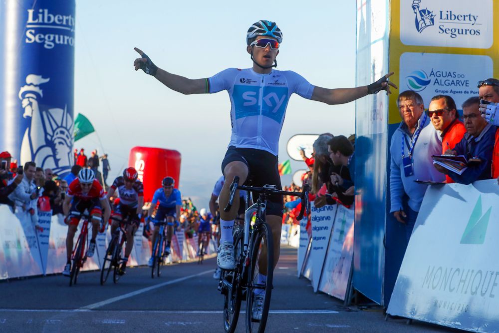 Michal Kwiatkowski (Team Sky) wins satge 2 at Volta ao Algarve