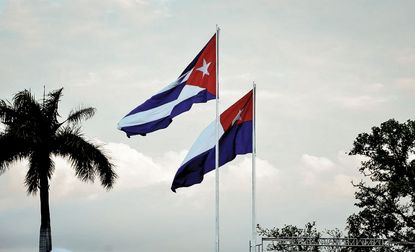 Cuban flag.