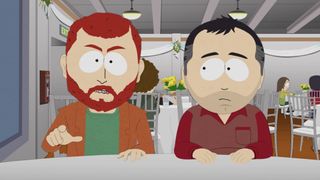 Kyle and Stan in South Park: Post Covid