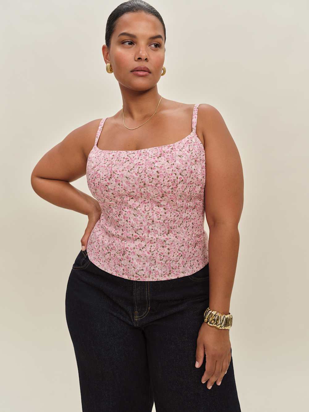 Hattie Linen Top Es