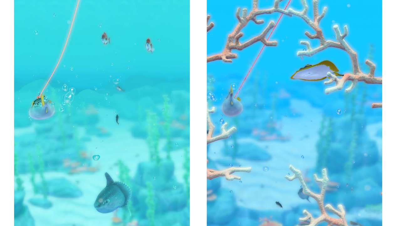 Fishing in Nintendo Labo