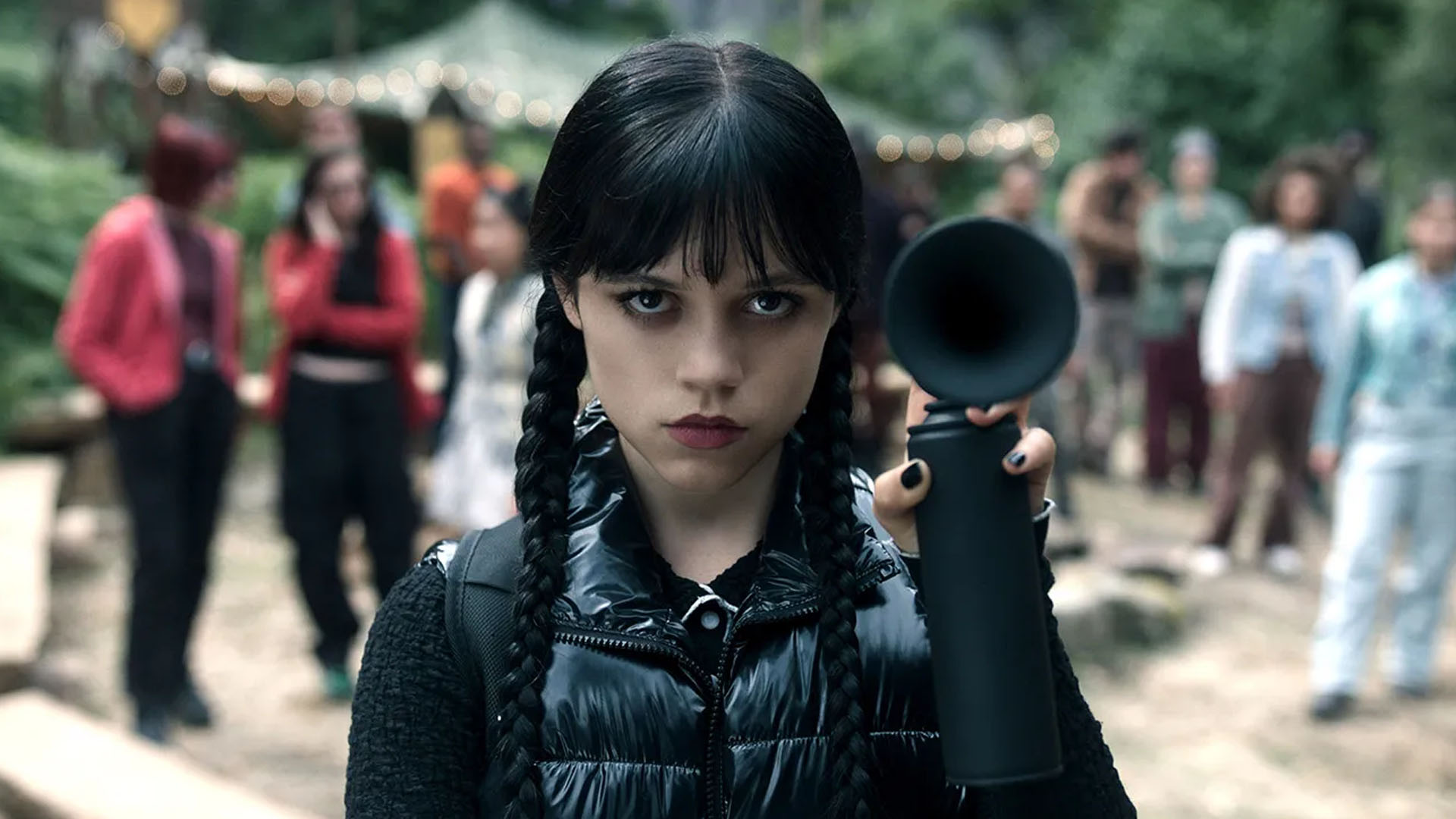 Jenna Ortega in Wednesday season 2