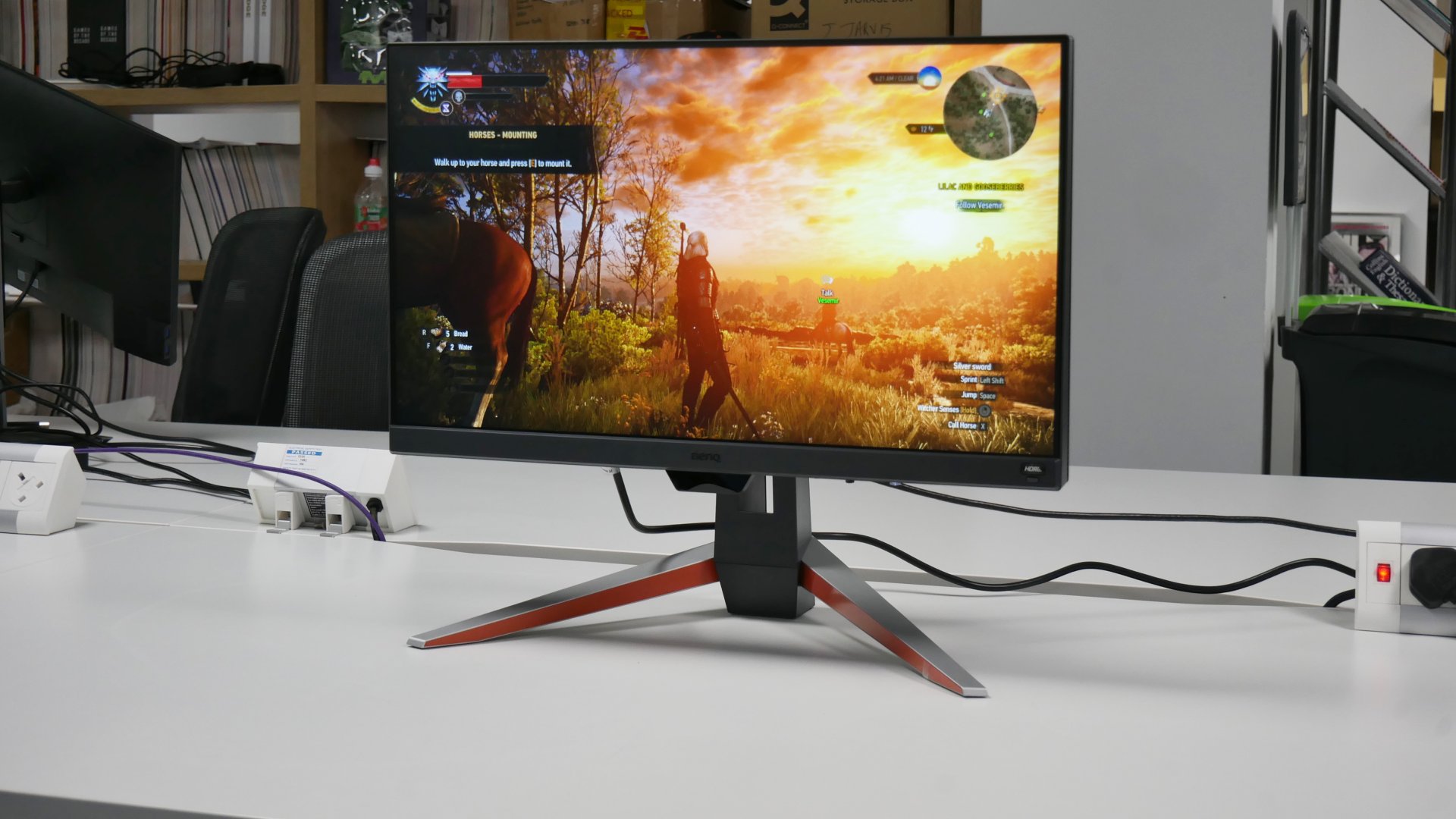 Best Buy: BenQ MOBIUZ EX240 23.8 IPS LED FreeSync Gaming Monitor  (HDMI/DP/USB Type B/USB 3.0) Black EX240