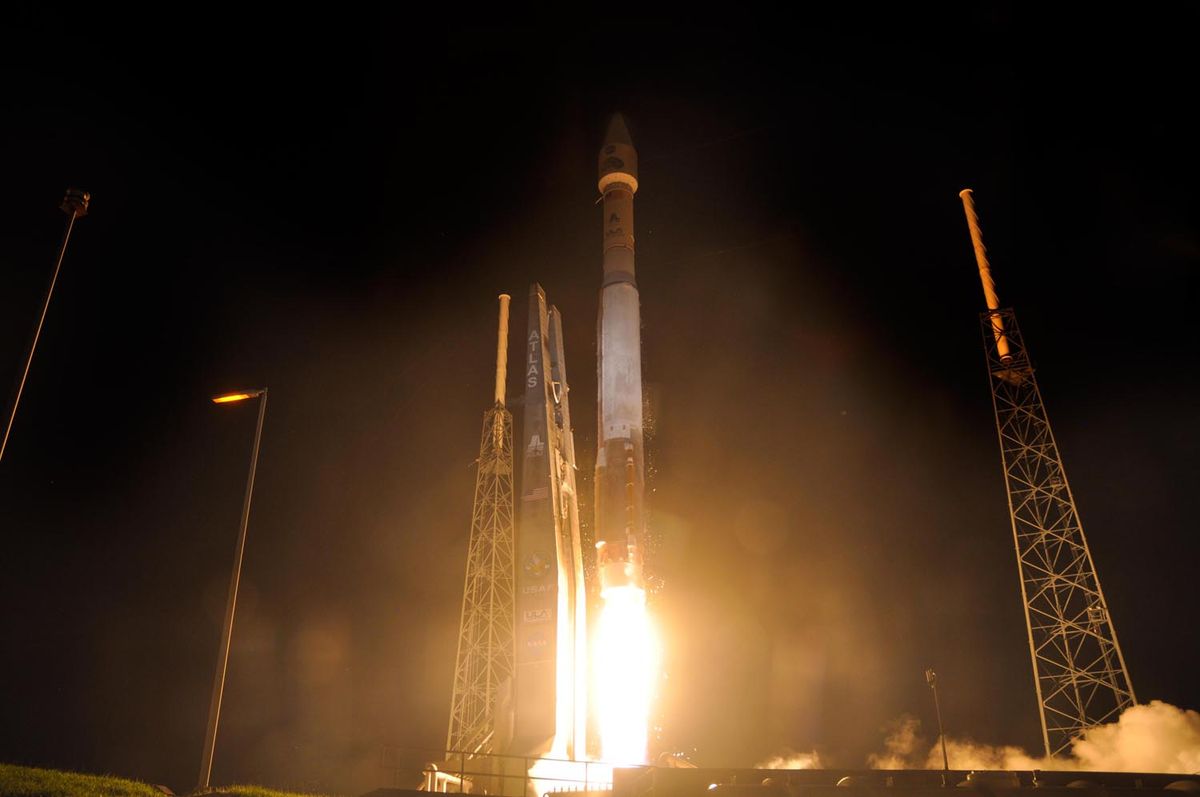 Twin NASA Probes Launch to Study Earth's Radiation Belts Space