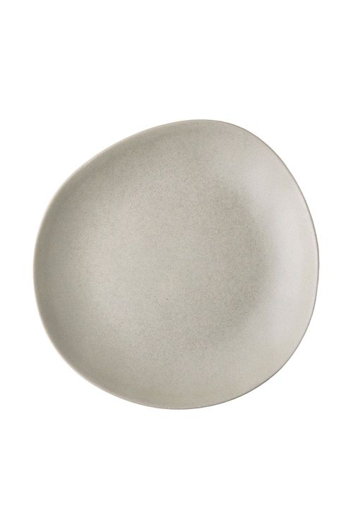 Selene Grey Stoneware Dinner Plate