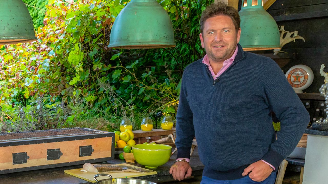 James Martin&#039;s outdoor kitchen