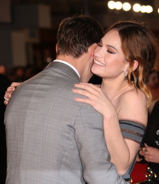 Lily James Matt Smith