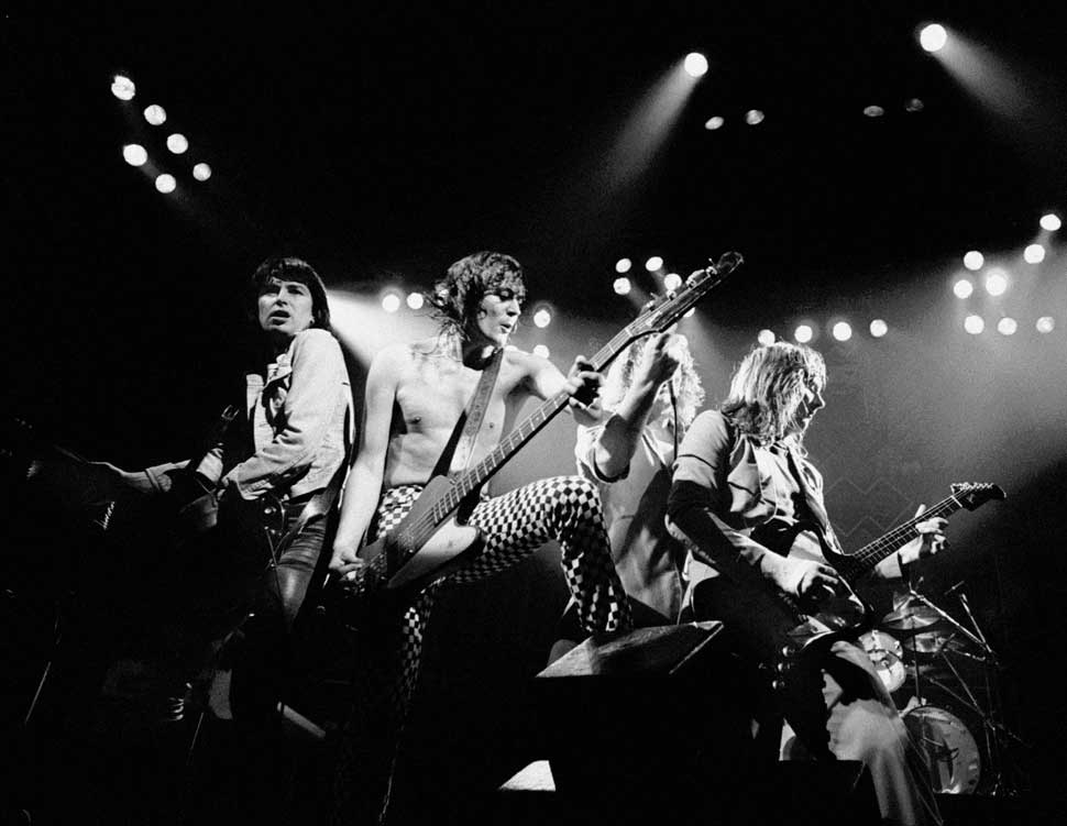 UFO onstage in 1980