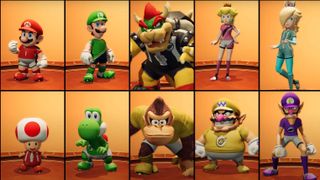 Mario Strikers: Battle League roster