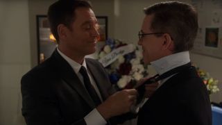 Tony and Palmer in NCIS